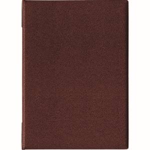 オープン工業 OP OP MN-150-BR メニューファイル レザー調 A4 4頁 茶 オープン工業