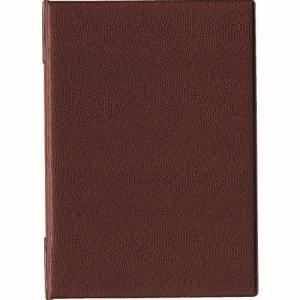 オープン工業 OP OP MN-170-BR メニューファイル レザー調 B5 4頁 茶 オープン工業