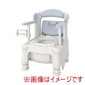 アロン化成 アロン化成 532-957 ポータブルトイレFX-30 らくゾウくん ミストブルー 標準 メーカー直送 代引不可 北海道沖縄離島不可