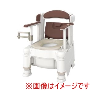 アロン化成 アロン化成 532-962 ポータブルトイレFX-30 らくゾウくん アースブラウン 標準 脱臭 メーカー直送 代引不可 北海道沖縄離島不可