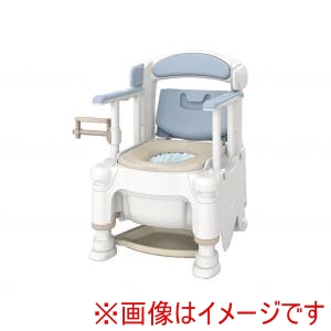 アロン化成 アロン化成 532-977 ポータブルトイレFX-30 らくゾウくん 自動ラップ ミストブルー ソフト 脱臭 メーカー直送 代引不可 北海道沖縄離島不可