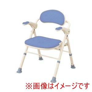 アロン化成 アロン化成 535465 折りたたみシャワーベンチ TS ブルー メーカー直送 代引不可 北海道沖縄離島不可