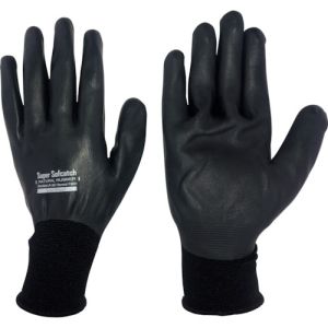 おたふく手袋 おたふく手袋 A-347 A-347 ソフキャッチ 15Gオールコート ブラック LL