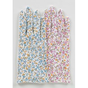 おたふく手袋 おたふく手袋 G-597 花柄スムス手袋 スベリ止め