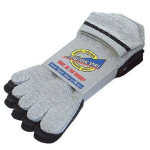 おたふく手袋 OTAFUKU おたふく手袋 S-806N スニーカータイプソックス カラー (5本指) 3足組 アソート