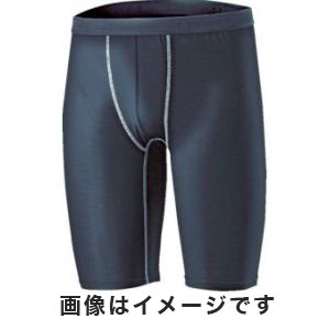 おたふく手袋 メール便1個対象 おたふく JW-630 BT冷感 パワーストレッチ ハーフパンツ 黒 Lサイズ