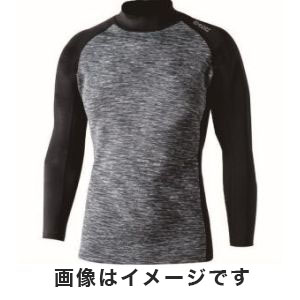 おたふく手袋 OTAFUKU おたふく手袋 JW-186-49-LL BTヒートブースト ヘビーウェイト ロングスリーブ ハイネックシャツ カモフラ/ブラック LL