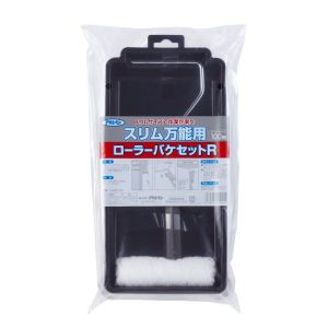 アサヒペン アサヒペン S-RSR100 S-RSR100スリム万能ローラーバケセットR 100mm