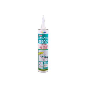 アサヒペン アサヒペン コンクリートカベ用樹脂モルタル330mlS016アイボリ