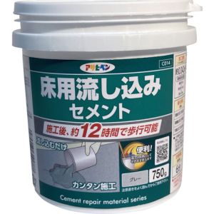 アサヒペン アサヒペン 311788 床用流し込みセメント 750g