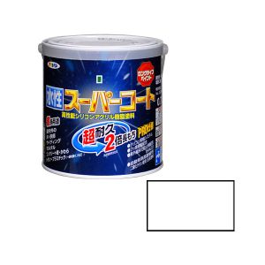 アサヒペン アサヒペン 水性スーパーコート 0.7L ツヤ消し白