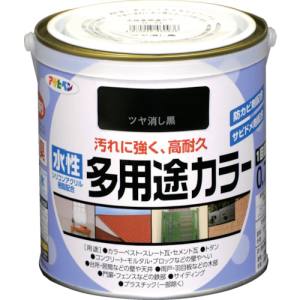 アサヒペン アサヒペン 水性多用途カラー 0.7L ツヤ消し黒 460936