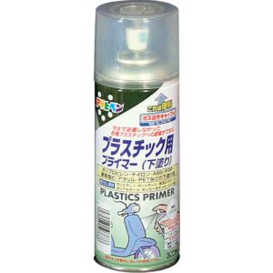アサヒペン アサヒペン プラスチック用プライマー 300ML クリヤ