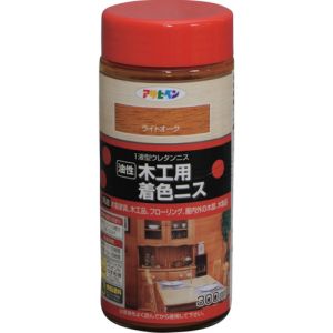 アサヒペン アサヒペン 木工用着色ニス 300ML ライトオーク