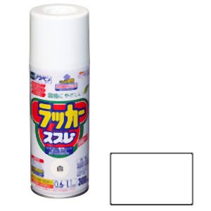 アサヒペン アサヒペン アスペンラッカースプレー 300ml 白 568007