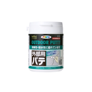 アサヒペン アサヒペン 602190 外部用パテ 225ML ホワイト