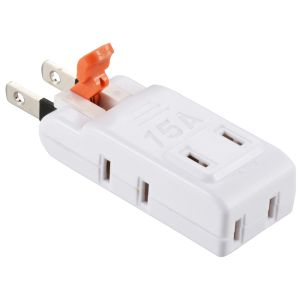 オーム電機 OHM オーム電機 らく抜き マイクロタップ 4個口 HS-TM4B3-W 00-2235