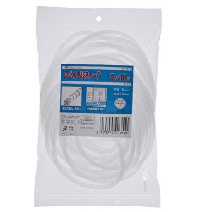 オーム電機 OHM オーム電機 スパイラルチューブ φ5mm 10m 白 GST-4 00-2712