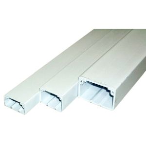 オーム電機 OHM オーム電機 ケーブル用ダクト0号 1m DZ-KD01W 00-4158