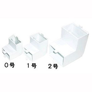 オーム電機 OHM オーム電機 ダクト用入・出隅 2号 DZ-KDI2W 00-4167