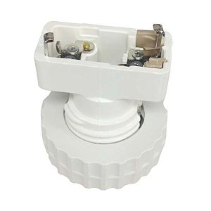 オーム電機 OHM オーム電機 引掛ランプソケット E26 ロック付 00-8286 HS-HSA26MM