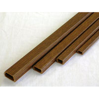 オーム電機 OHM オーム電機 テープ付きモール 2号 木目チーク 1m×1本 DZ-MMT21-TK 00-9983