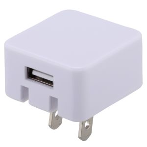 オーム電機 OHM オーム電機 MAV-AU1-W ACアダプター USB 1A 01-2187