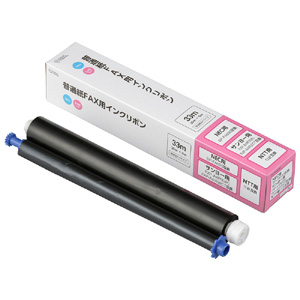 オーム電機 OHM オーム電機 OAI-FNS33S 普通紙FAXインクリボン S-NSタイプ 1本入 33m 01-3856