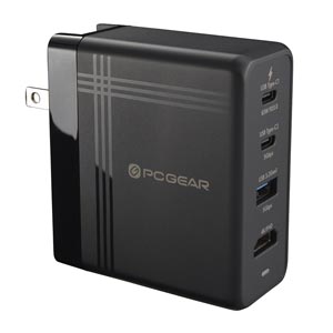 オーム電機 OHM オーム電機 MPC-A74HDC2A PCGEARパワーマルチドックPD3.0 Nintendo Switch対応