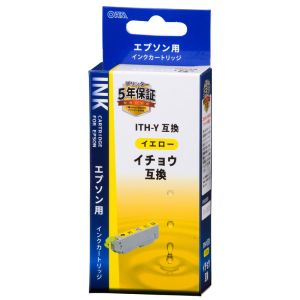 オーム電機 OHM オーム電機 INK-EITHB-Y エプソン互換 イチョウ イエロー 01-4304