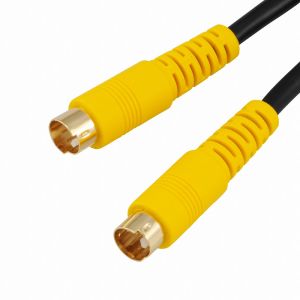 オーム電機 OHM オーム電機 S端子 ビデオ接続コード 3m 01-5133 VIS-C30S-K