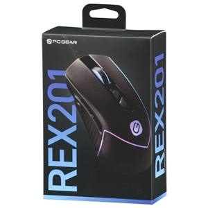 オーム電機 OHM オーム電機 PC-SMREX201-K PCGEAR ゲーミングマウス