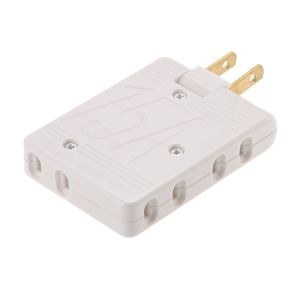 オーム電機 OHM オーム電機 サイドコーナータップ 3個口 白 04-8107 HS-AS315/W-G