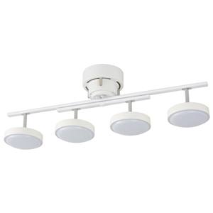オーム電機 OHM オーム電機 LT-YLS4RC-W LED4灯シーリングライト ホワイトウッド