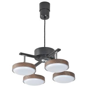 オーム電機 OHM オーム電機 LT-YLP4RC-K LED4灯ペンダントライト ダークブラウン