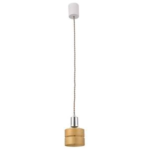 オーム電機 OHM オーム電機 LT-YE26-N ペンダントライト 木製セード ナチュラル 電球別売