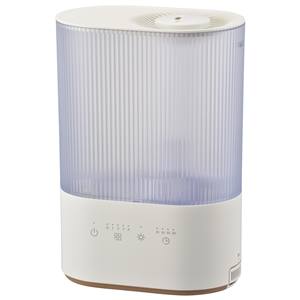 オーム電機 OHM オーム電機 KIS-KA40A-W UV機能付き超音波加湿器