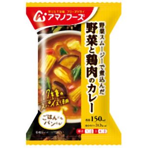 アマノフーズ アマノフーズ 野菜と鶏肉のカレー 36.4g