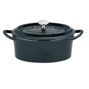 イシガキ産業 ISHIGAKI イシガキ産業 ボン・ボネール ココットオーバル 14cm マジョリカグリーン ABVB903
