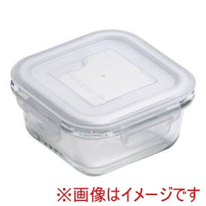 イシガキ産業 イシガキ産業 耐熱ガラス保存容器 正方形 4322 300ml