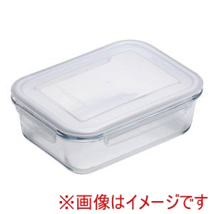 イシガキ産業 イシガキ産業 耐熱ガラス保存容器 長方形 4329 1500ml