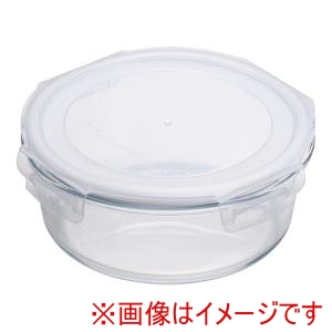 イシガキ産業 イシガキ産業 耐熱ガラス保存容器 丸形 4333 1300ml