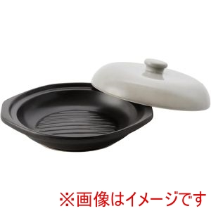 イシガキ イシガキ 4589 DLレンジ陶器プレート丸型蓋付18cm