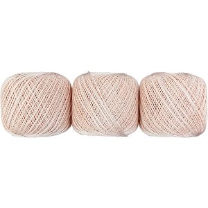 オリムパス オリムパス エミーグランデ レース糸 合細 Col.161 オレンジ系 50g 約218m ｘ 3玉セット EMMY-161