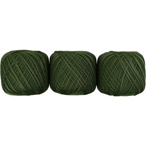 オリムパス オリムパス エミーグランデ レース糸 合細 Col.238 グリーン系 50g 約218m ｘ 3玉セット EMMY-238