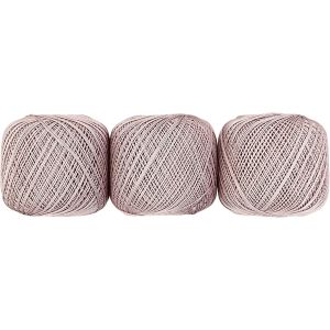 オリムパス オリムパス エミーグランデ レース糸 合細 Col.165 ピンク系 50g 約218m ｘ 3玉セット EMMY-165