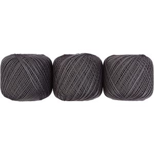 オリムパス オリムパス エミーグランデ レース糸 合細 Col.416 グレー系 50g 約218m ｘ 3玉セット EMMY-416