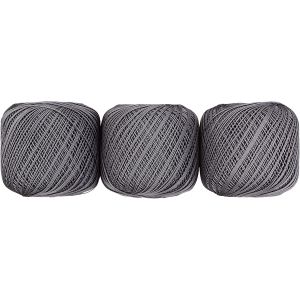 オリムパス オリムパス エミーグランデ レース糸 合細 Col.486 グレー系 50g 約218m ｘ 3玉セット EMMY-486