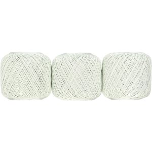 オリムパス オリムパス エミーグランデ レース糸 合細 Col.251 黄緑系 50g 約218m ｘ 3玉セット EMMY-251