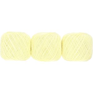オリムパス オリムパス エミーグランデ レース糸 合細 Col.500 イエロー系 50g 約218m ｘ 3玉セット EMMY-500